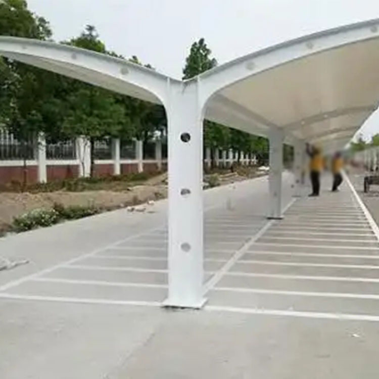 阿坝县膜结构电动车棚