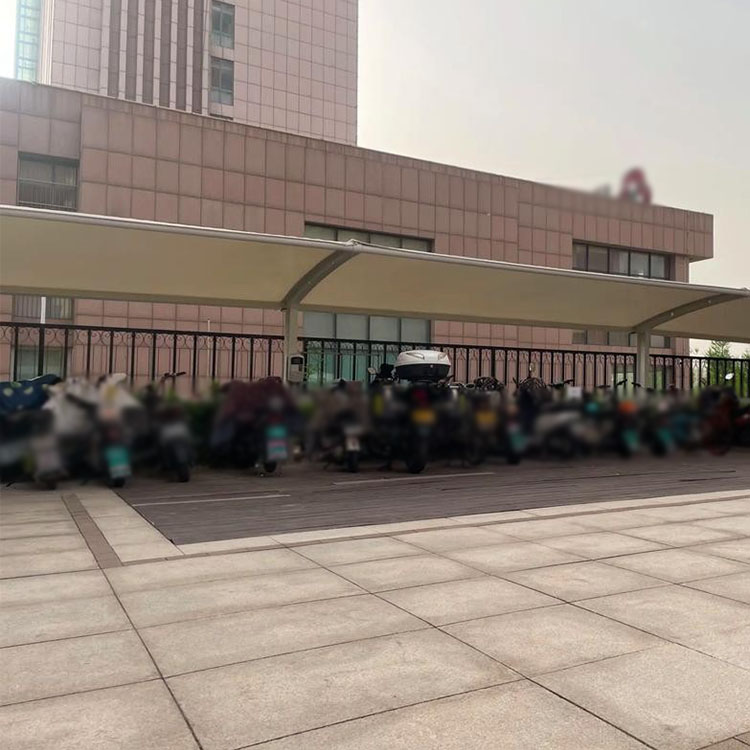 阿坝县膜结构电动车棚