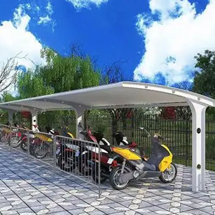 阿坝县膜结构电动车棚